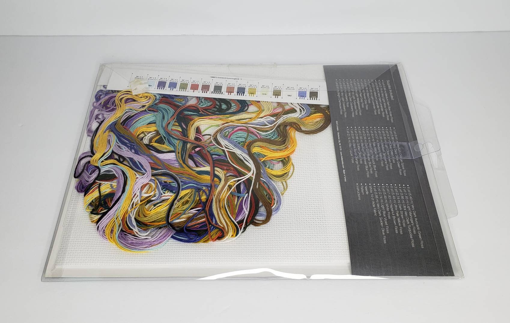 Zweigart Artiste Orchids & Hummingbirds 1388875 Counted Cross Stitch