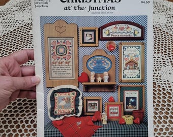 Jeremiah Junction Christmas At The Junction Book 14 Counted Cross Stitch ca 1987