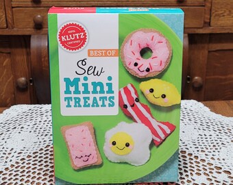 Klutz Sew Mini Treats Kit: Felt Food Applique - Bacon, Egg, Doughnut