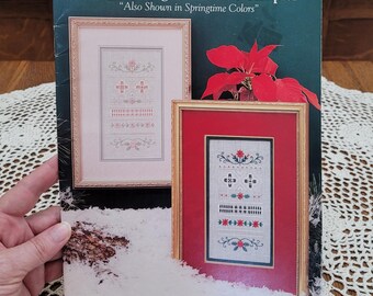 Williamsburg Christmas Sampler Book 32 Linda Driskell Hardanger ca 1992
