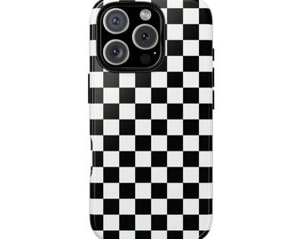 CHECK ME OUT Phone Case | For iPhone 17, iPhone 16, iPhone 15, iPhone14, iPhone 13, iPhone 12, & More, Black and White, Stylish, Trending