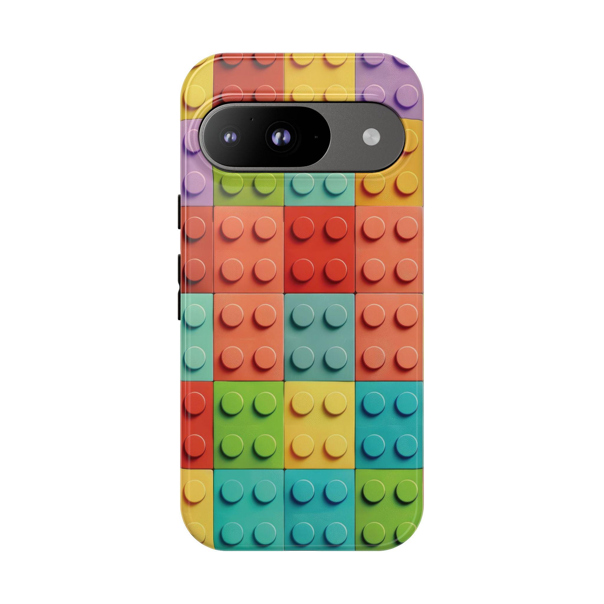 BRICK LIFE Phone Case For Pixel 9, Pixel 8, Pixel 7, Pixel Pro, Pixel  5G More, Building Blocks Print, Fun, Cute, Toy Bricks, Playful
