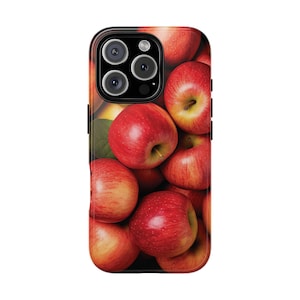 APPLE A DAY Phone Case | For iPhone 16, iPhone 15, iPhone14, iPhone 13, iPhone 12 & More, Birthday Gift, Apple, Fruity, Doctor, Fun Gift