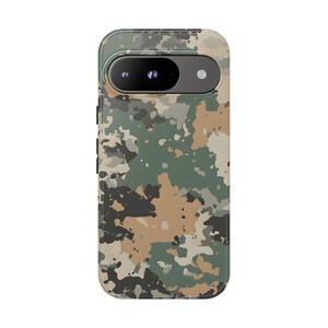 CAMOUFLAGE STYLE DRUCK Handyhülle | Für Pixel 9, Pixel 8, Pixel 7, Pixel 6 Pro, Pixel 5 5G & mehr, Geburtstagsgeschenk, Jagd, Angeln, Camping