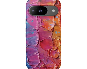 PEINTURE HUMIDE COLORÉE Caisse | Pour Pixel 9, Pixel 8, Pixel 7, Pixel 6 Pro, Pixel 5 5G et plus