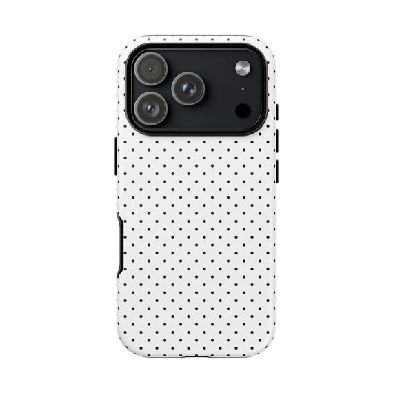 TINY POLKA DOTS Phone Case| For iPhone 17, iPhone 16, iPhone 15, iPhone14, iPhone 13, iPhone 12 & More, Birthday Gift, Trendy Print, Fun TINY POLKA DOTS Phone Case| For iPhone 17, iPhone 16, iPhone 15, iPhone14, iPhone 13, iPhone 12 & More, Birthday Gift, Trendy Print, Fun