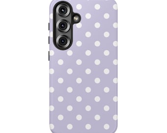 DOTTY PASTELL Handyhülle | Für Galaxy S25 Ultra, S25 Plus, S25, S24 Ultra, S24 Plus, S24, S23 & weitere, Geburtstagsgeschenk, Fun, Polka Dots