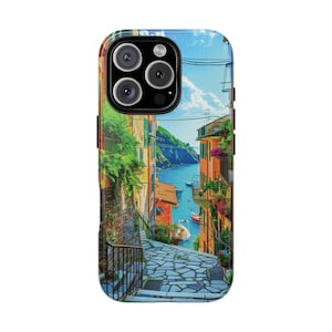 SCENIC ITALY Phone Case | For iPhone 16, iPhone 15, iPhone14, iPhone 13, & More, Travel, Italy, Wanderlust, Italian Life, Cell Phone, Europe