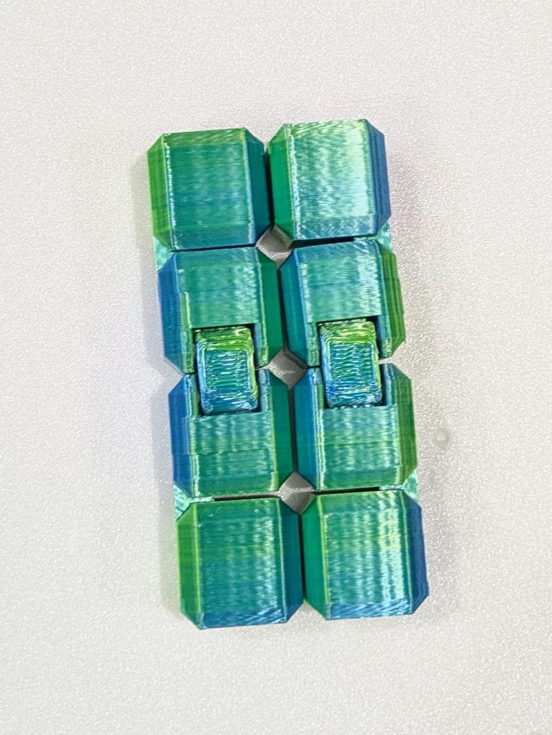 3D Printed Infinity Cube - Etsy