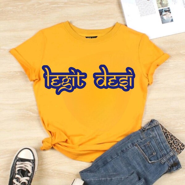Desi T Shirt Light Grey