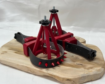 Breast Bondage & Nipple Stretcher Set – Adjustable 3D Printed Sensory Play Combination | BDSM Fetish Chest Nipple Restraint Kit