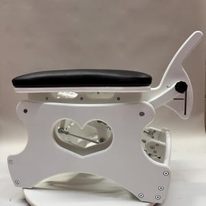 Intense Secret Rocking Chair: Adjustable Hardwood Couple&#39;s Chair