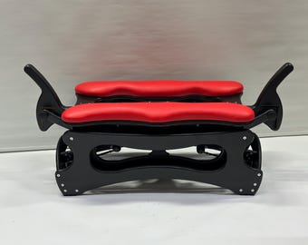 Couples Tandem Rocker Chair – Dual Intimate Rocking Chair for Two | Adjustable Bondage Furniture | Intense Secret