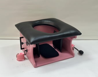 Luxury Queening Chair XL – Ultimate Comfort & Control, BDSM Smotherbox Femdom Domination Premium and Affordable Fetish Furniture
