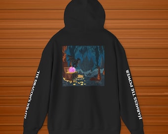 Vault of the Unknown: Eternal Guardian Black Hoodie