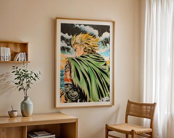 Vinland Saga Digital Print, Thorfinn Anime Artwork,  Viking Manga Poster, Nordic Retro Aesthetic, Wall Decor, Anime Art, Gift