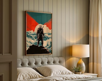 Vinland Saga Digital Print, Thorfinn Anime Artwork,  Viking Manga Poster, Nordic Retro Aesthetic, Wall Decor, Anime Art, Gift