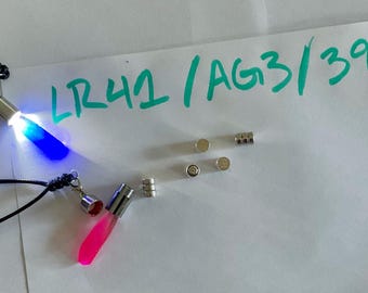 LR41 / AG3 / 392 Battery Pack Replacement – LED Neon Pendant Refill (4 Pack)