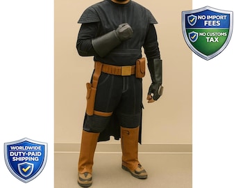 Boba Fett Inspired Cosplay Costume | Mandalorian Outfit | Full Suit & Individual Parts Options