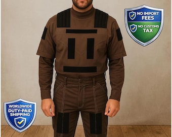 Fantasia de cosplay de Din Djarin Star Wars | Traje Mandaloriano | Opções de traje completo e peças individuais