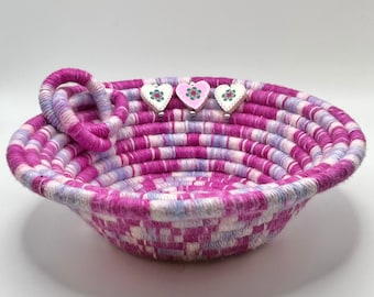 COILED BASKET:  Be Mine