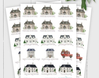 The Ultimate House Hunting Guide Stickers