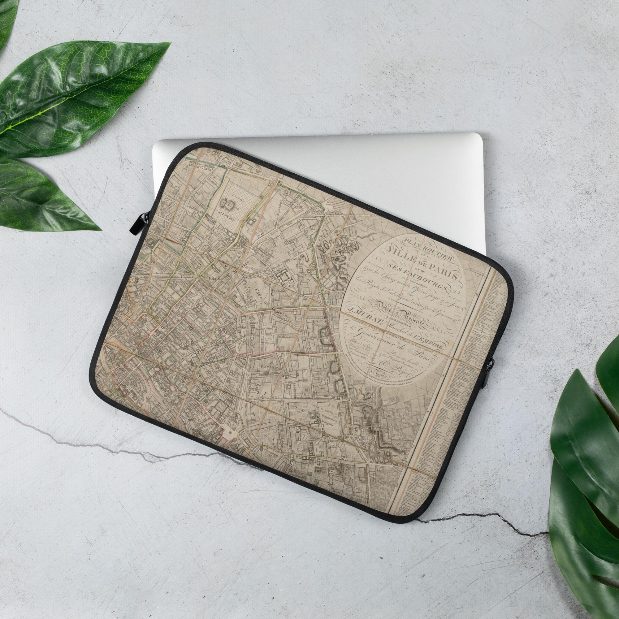 Maps laptop sleeve México