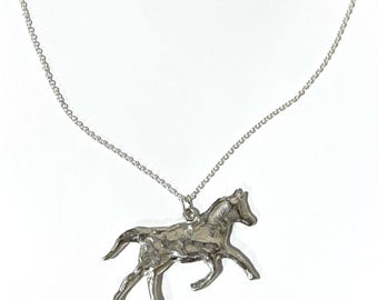 Ketting met paardenhanger