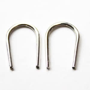 Arc Earrings Short (silver)