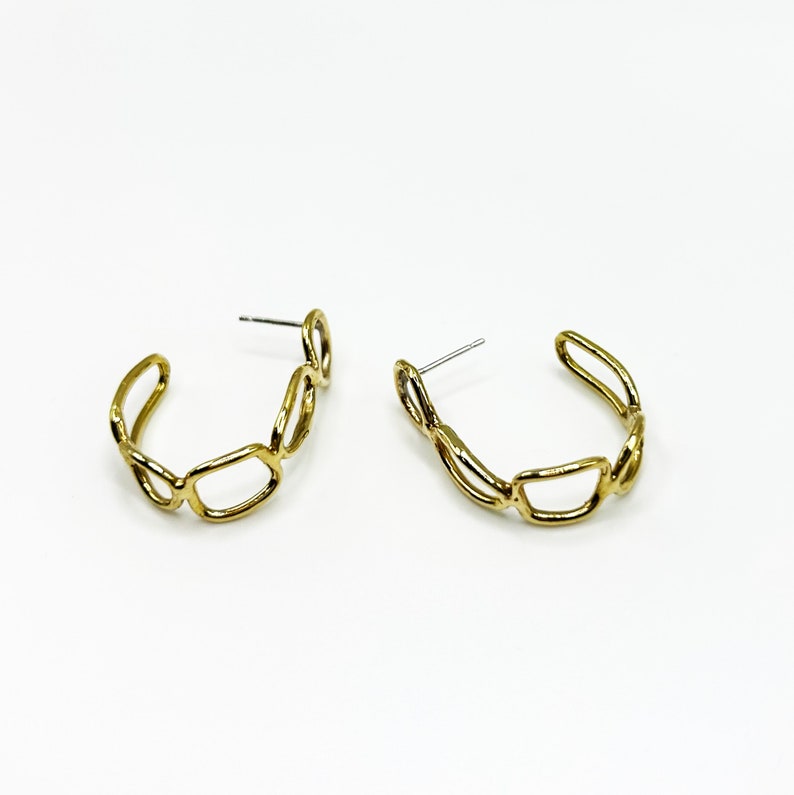Lineage Hoop Earrings image 3