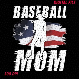 Baseball Mama SVG PNG Baseball