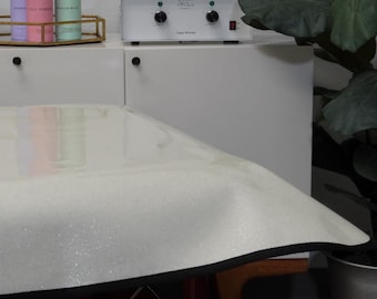 Vinyl Waxing Pad (78&quot; x 36&quot;) Sugaring and Waxing Mat, Spa Bed Pad, Wax Mat, Esthetician Waxing Mat, Massage Table Cover