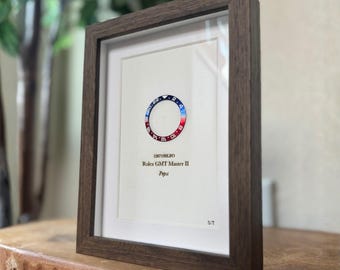 Cuadro decorativo Rolex Art Framed / Bisel de reloj / Regalo para el Día del Padre
