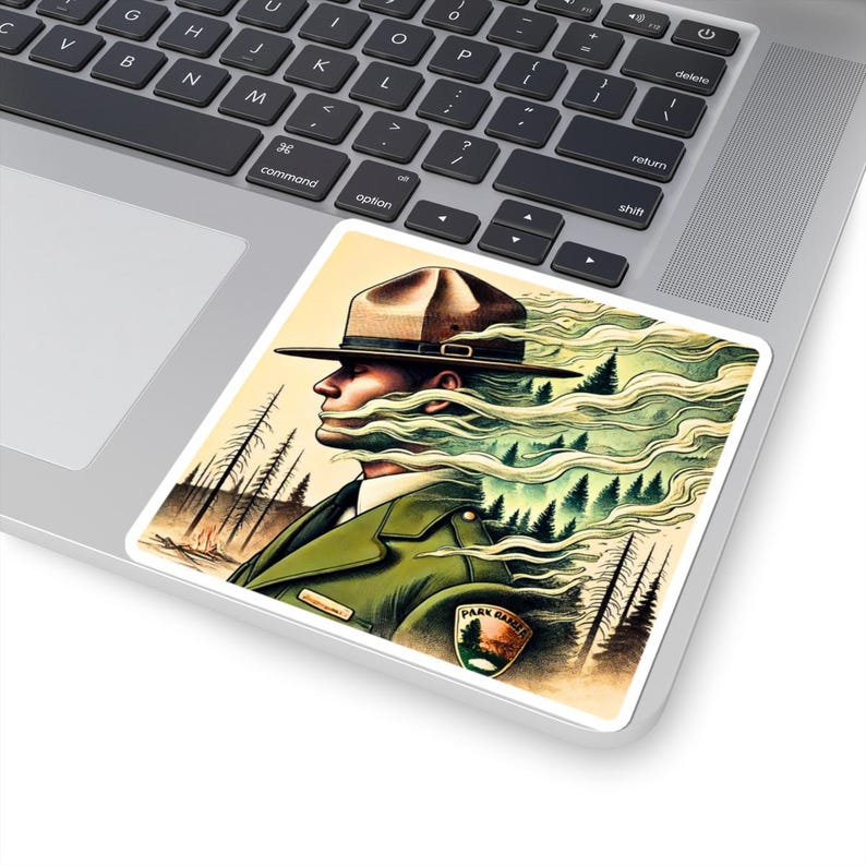 Park Ranger Kiss-cut Stickers, No Ranger, No Future, DOGE Ranger Cuts ...