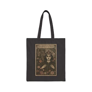 Torba typu Tote Bag z motywem córki twierdzy, średniowieczny romans
