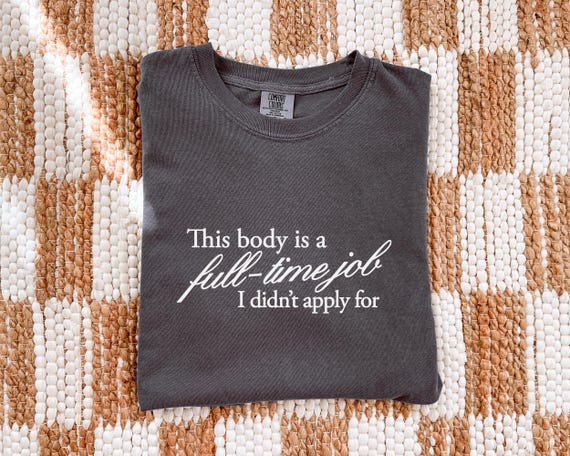 Funny Self Care Comfort Colors Shirt, Chronic Illness Humor Tee