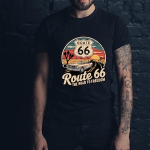 Route 66 PNG, Vintage Car PNG, Retro Road Trip, Route 66 Sun Drive PNG, Class Car Png , digital download, Class  car Sublimation ,Car png