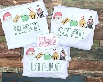 Kids Polar Express Shirt, Custom Polar Express Tee, Boys Polar Express Shirt, Girls Polar Express Shirt, Polar Express Christmas Shirt