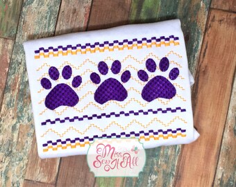 Children's Tiger Paw Shirt, Custom Team Colors