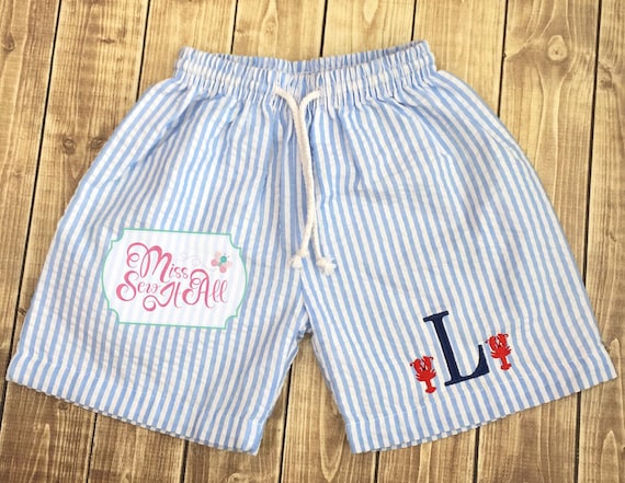 crawfish swim trunks