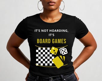 Retro Board Game Collector Tee: Gamer Gift, Soft Cotton T-Shirt