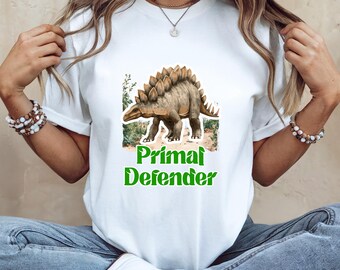 Stegosaurus T-Shirt: Herbivore Dinosaur Graphic Tee, Jurassic Period