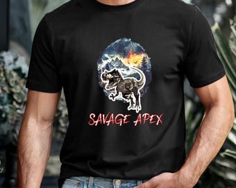 Allosaurus T-Shirt: Savage Apex Jurassic Dino Graphic Tee