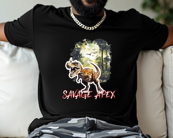 Ceratosaurus Shirt: Savage Apex Jurassic Dino Tee - Dino Lover Gift