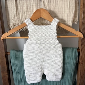 Crochet Baby Romper
