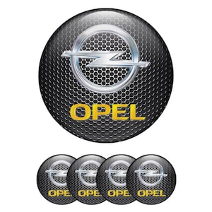 Elevate Your Ride with Opel Premium Rim Stickers - 4pcs Center Hub Caps/High Quality Domed Logo/5 Designs/Silicone Badges/Fast Shipping