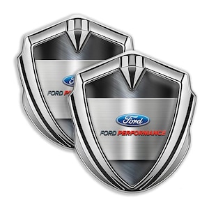 Custom Ford Logo Metal Decal Set - Handmade and High Quality - Fast Shipping / 3D Self-Adhesive Emblem / Decal Epoxy Ford Accessories