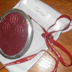 Cartier Sterling Silver Frame w/ Box /Ribbon/ dust cover