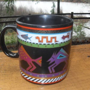Laurel Burch &quot;Bison&quot; Coffee mug/Tea Mug