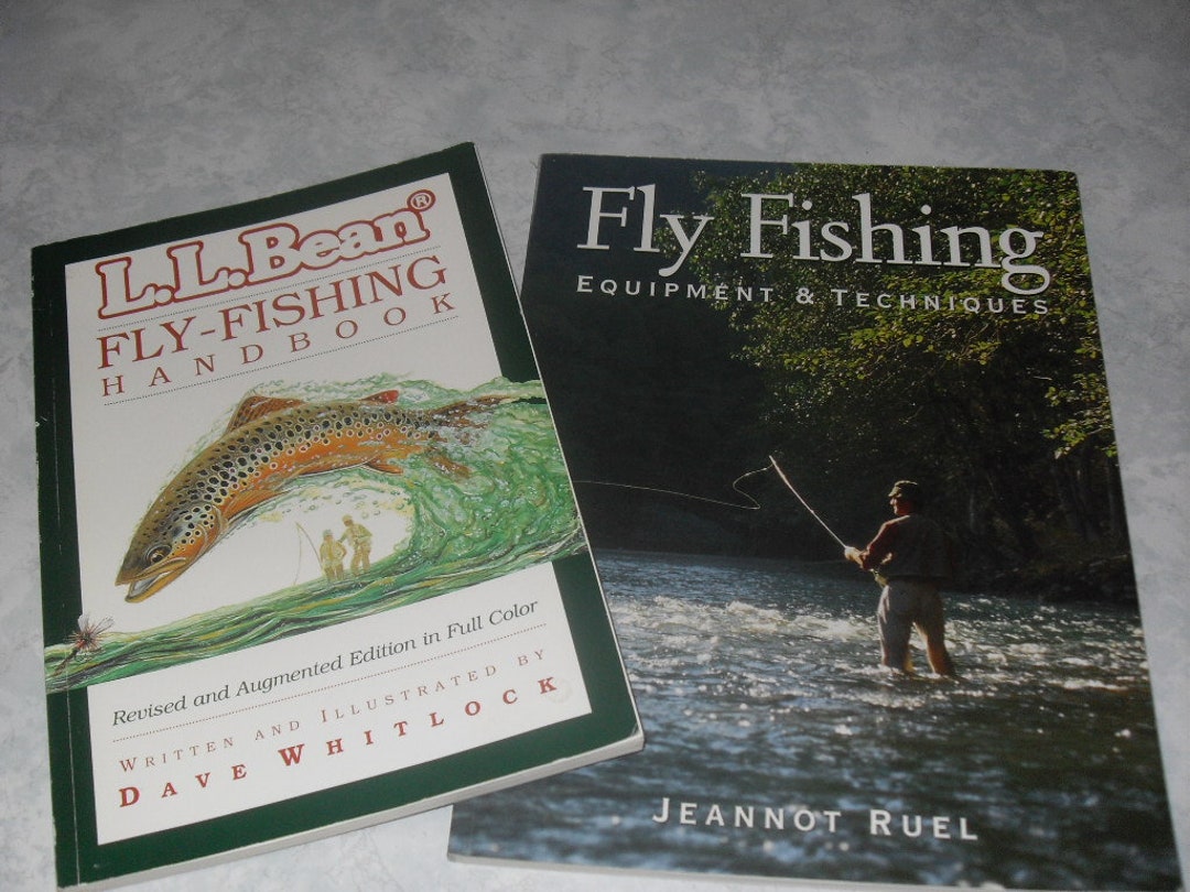 Lot L.L. Bean Fly Fishing Hand Book/fly Fishing Euipment and Techniques